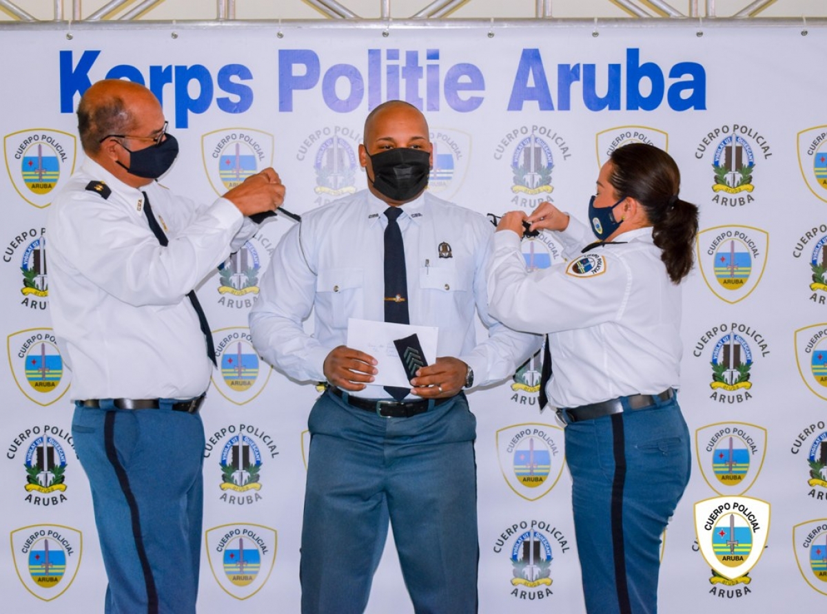 Promocion den Cuerpo Policial Aruba