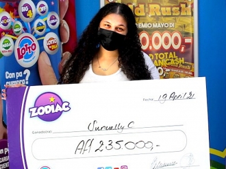Sunuelly a gana 235 mil Florin cu wega di Zodiac