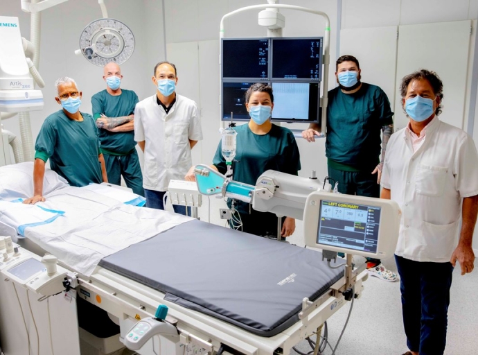 Tres aña pasa a start cu intervencion di cardiologia na HOH
