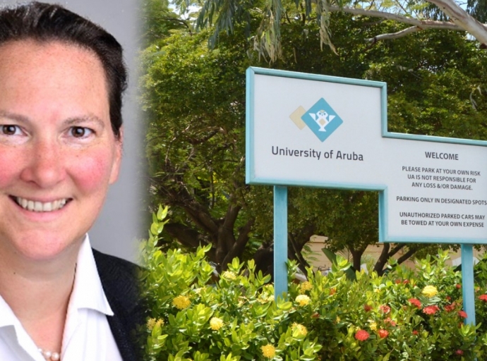 Dr. Viola Heutger a bira Rector nobo pa Universidad pa Aruba