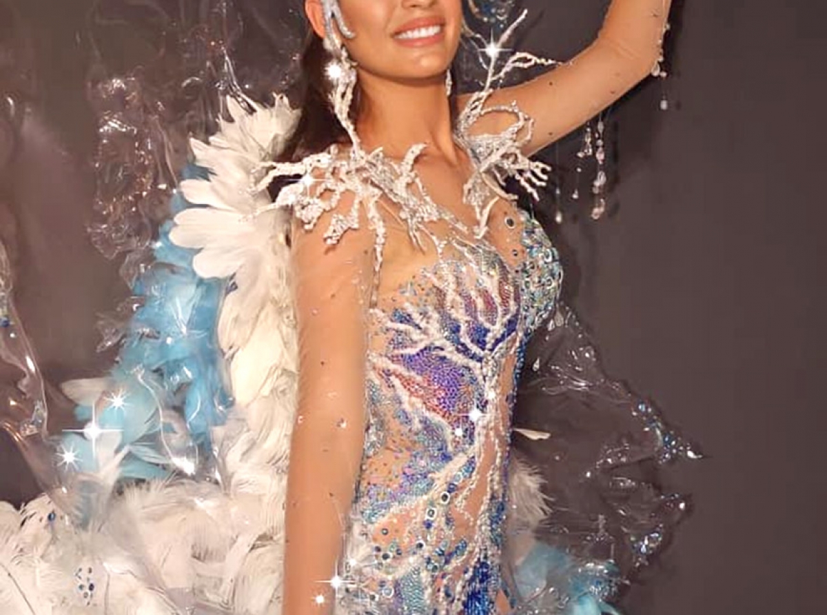 Trahe Nacional di Miss Aruba ta e “Diosa di Lama”