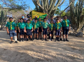 Grupo Scout Oro Ubao Aruba a instala 10 welp