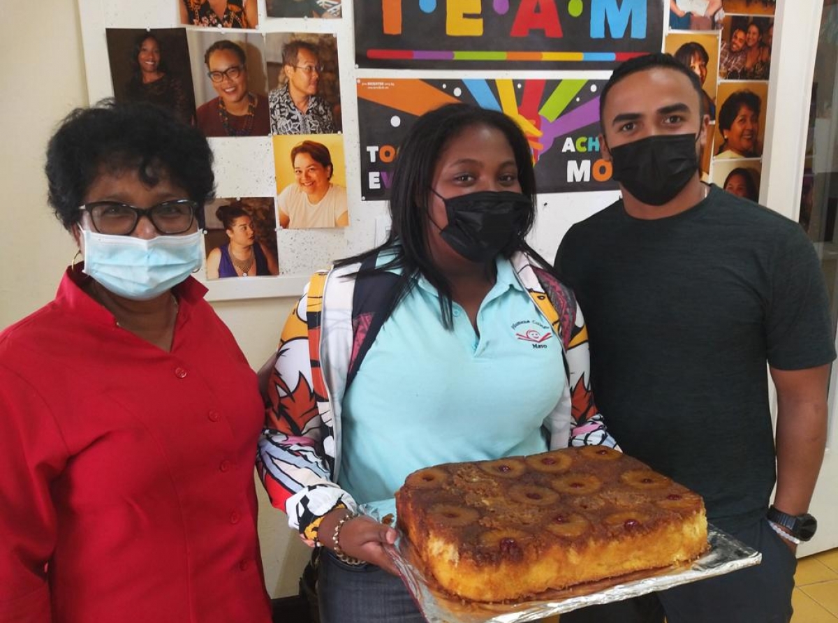 Ganadonan di pintura cultural na Filomena College MAVO a haya nan premio