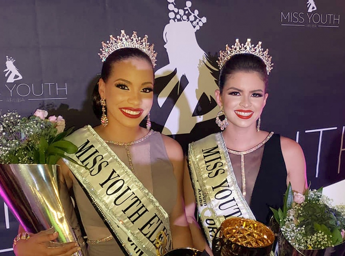 Ganadornan di certamen di Miss Press y tambe Miss Elegancia