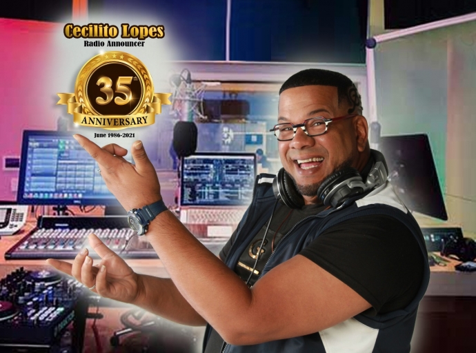 Cecilito Lopes a observa 35 aña trahando na radio