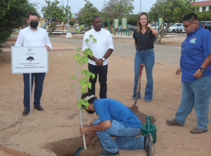 Santa Rosa mesora a braza e proyecto di CIBC di plantamento di mata na Imeldahof