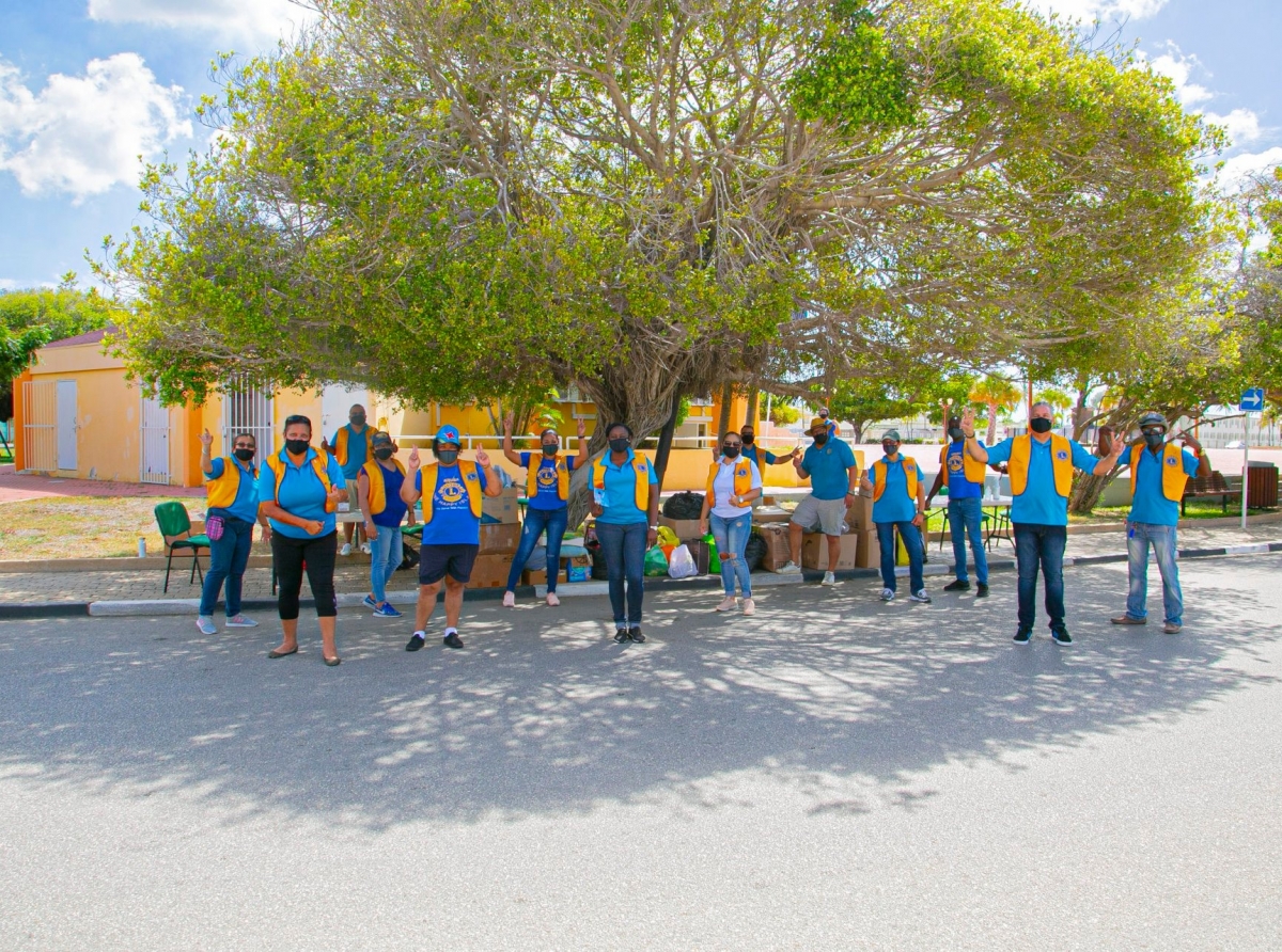 One Happy Island Lions Club ta cumpli 4 aña sirbiendo comunidad