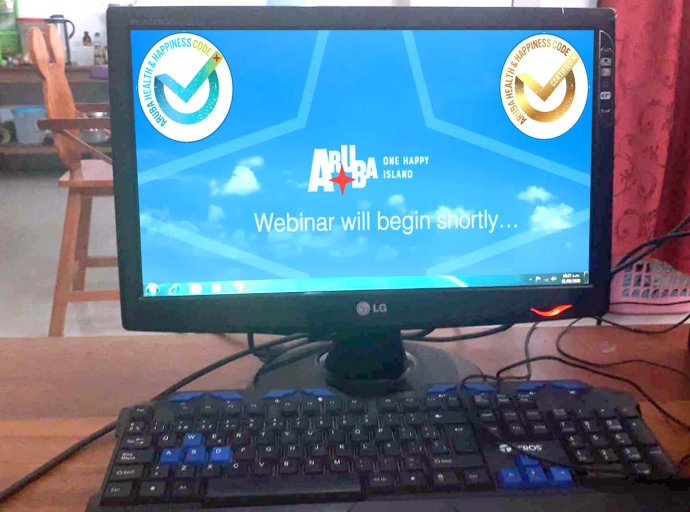 Aruba Health & Happiness Code a lanza nan prome serie di webinar