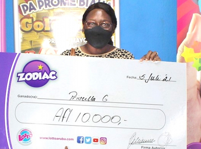 Priscilla a gana 10 mil cu wega di Zodiac
