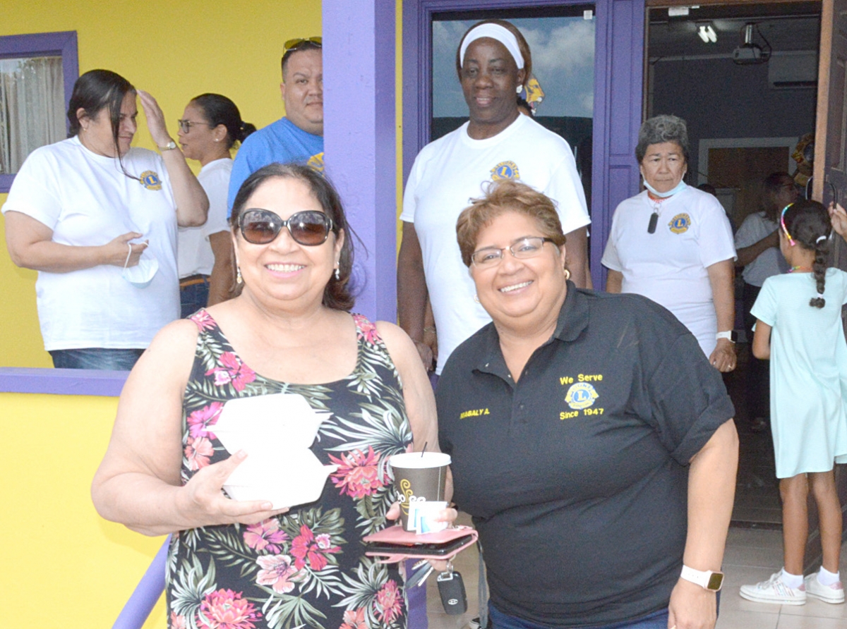 Exitoso mainta di coffie organiza pa Aruba Lions Club