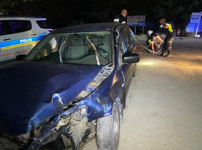 Accident cu hopi daño material den Avenida Milio Croes