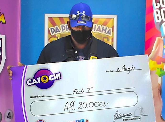 Fritz a gana 20 mil cu wega di Catochi