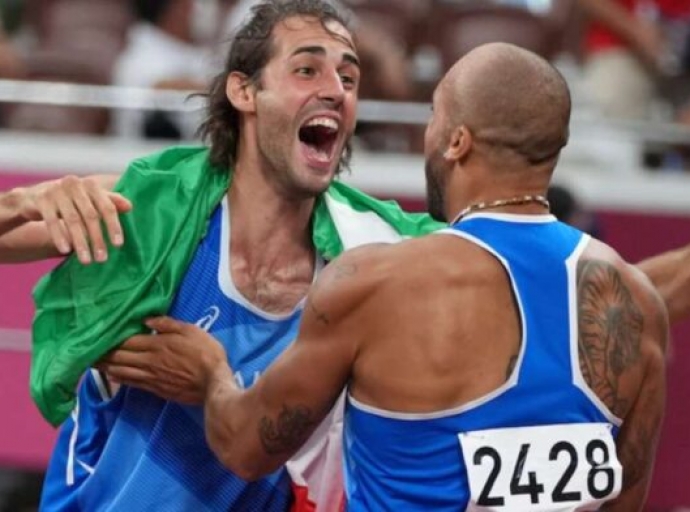 Atletanan a sunchi otro den Weganan Olympico y esey a bira viral