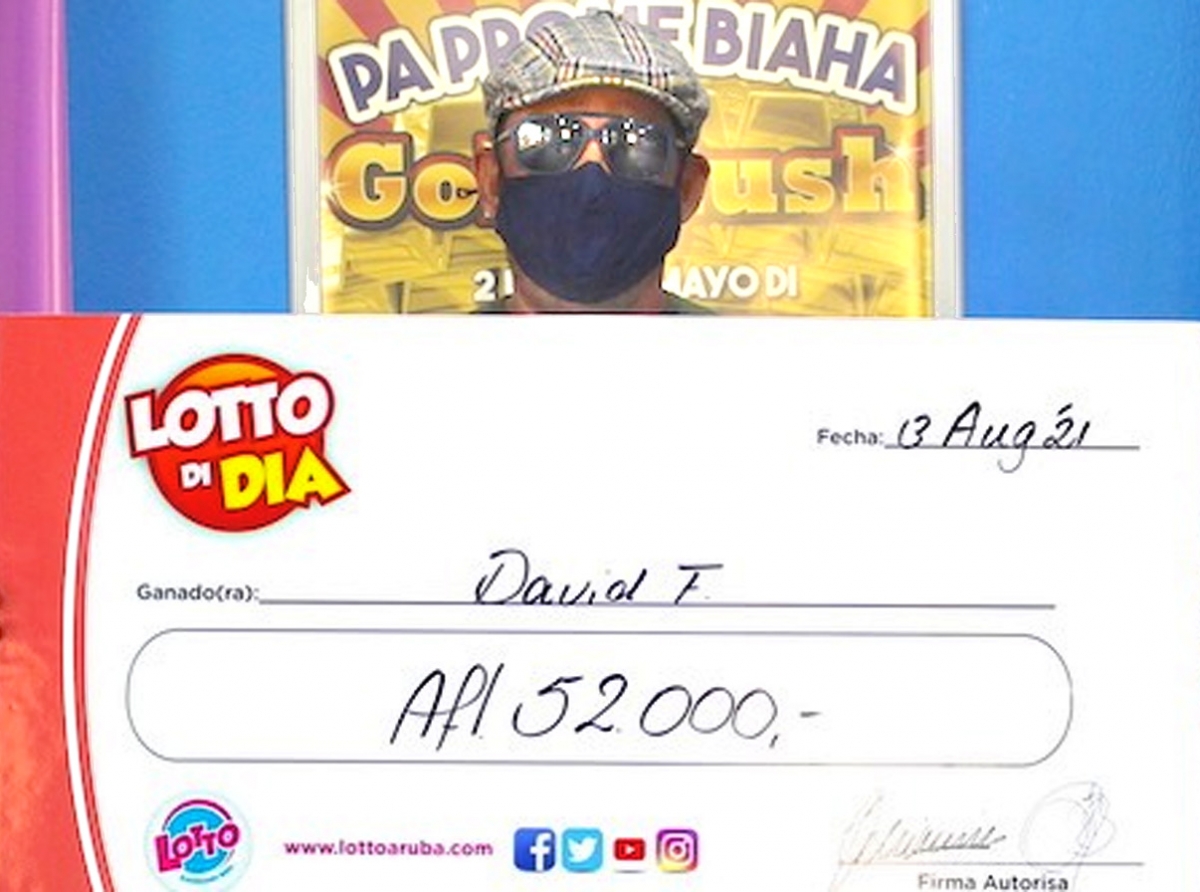 Ganador di Lotto di Dia di Diadomingo a busca su premio