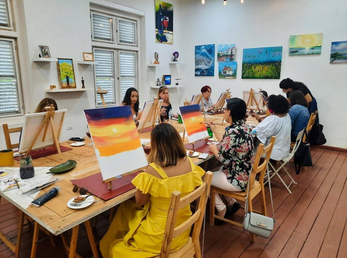 Cosecha ta organiza workshops di painting riba 19 y 26 di augustus
