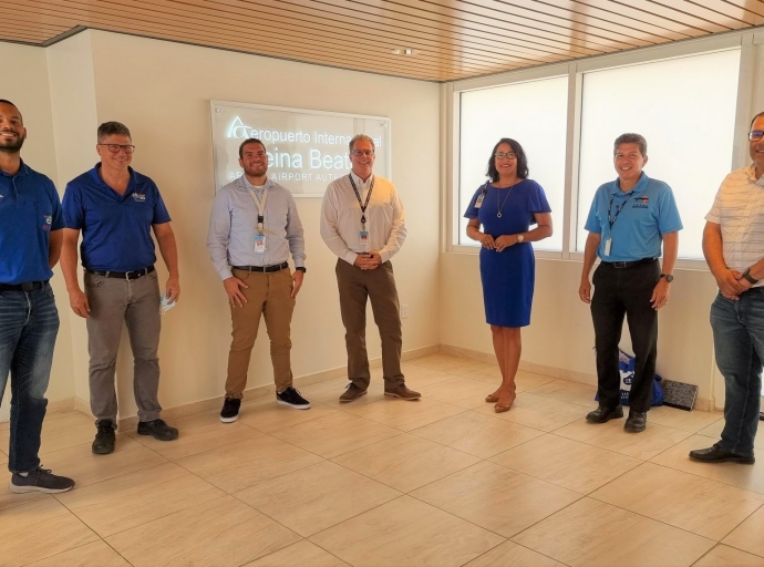 AAA, a uni forsa cu Total Services y Ecotech pa inicia varios proyecto riba maneho sostenibel di desperdicio na aeropuerto