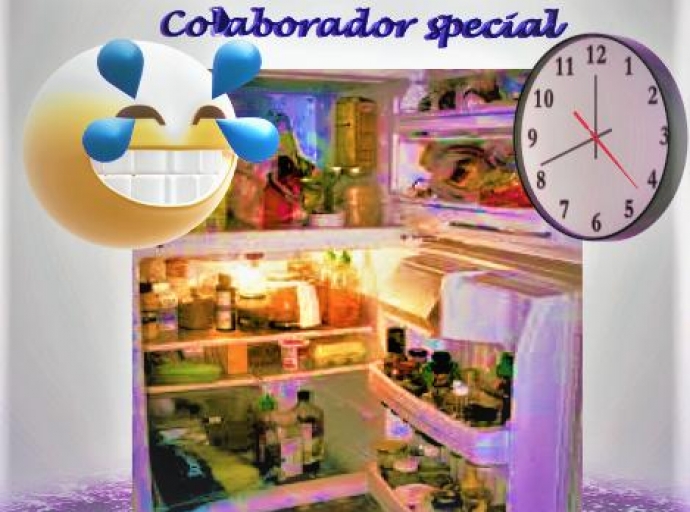 Estudionan cientifico y e atraccion nocturno di un frigidaire