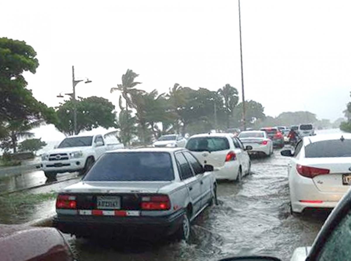 Tormenta Tropical Fred a inunda varios parti na Santo Domingo