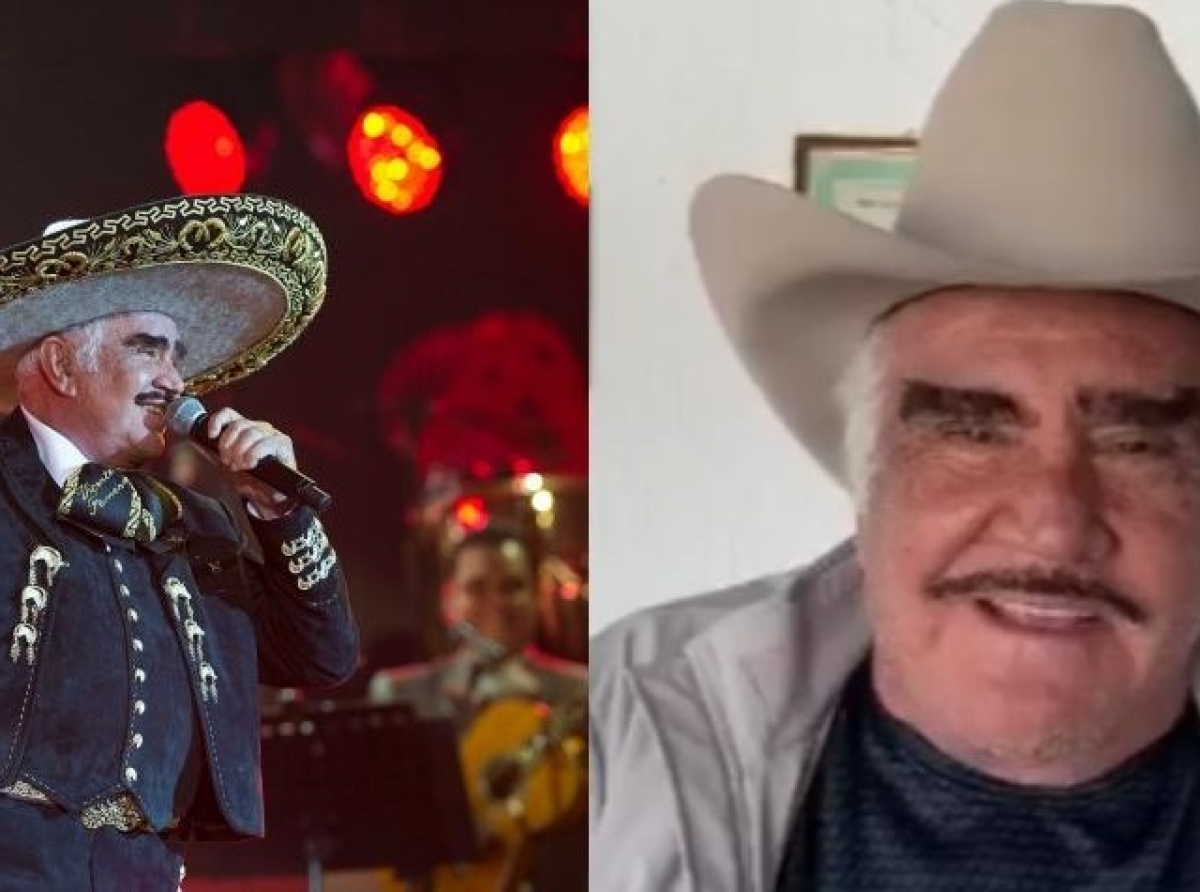 Vicente Fernández ta den estado grave y poni riba ventilador