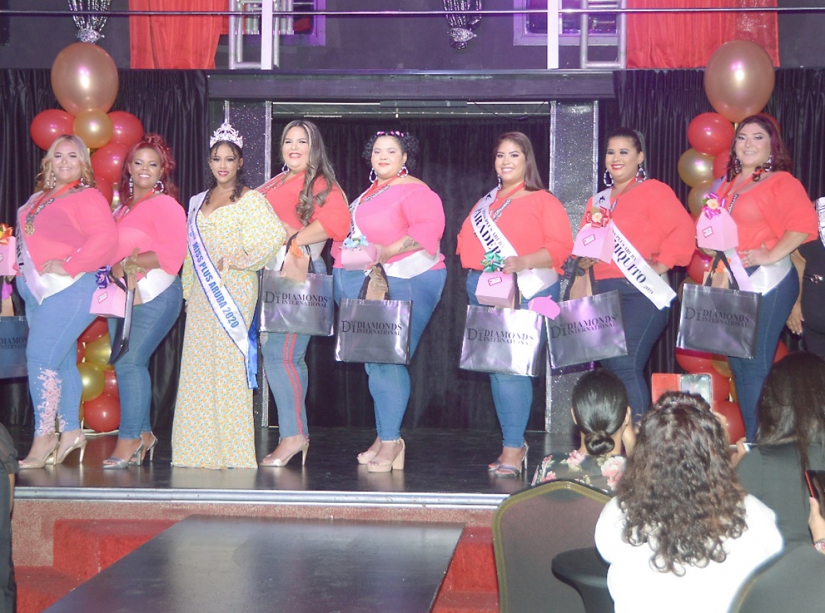 Siete candidata pa Miss Plus Aruba 2021