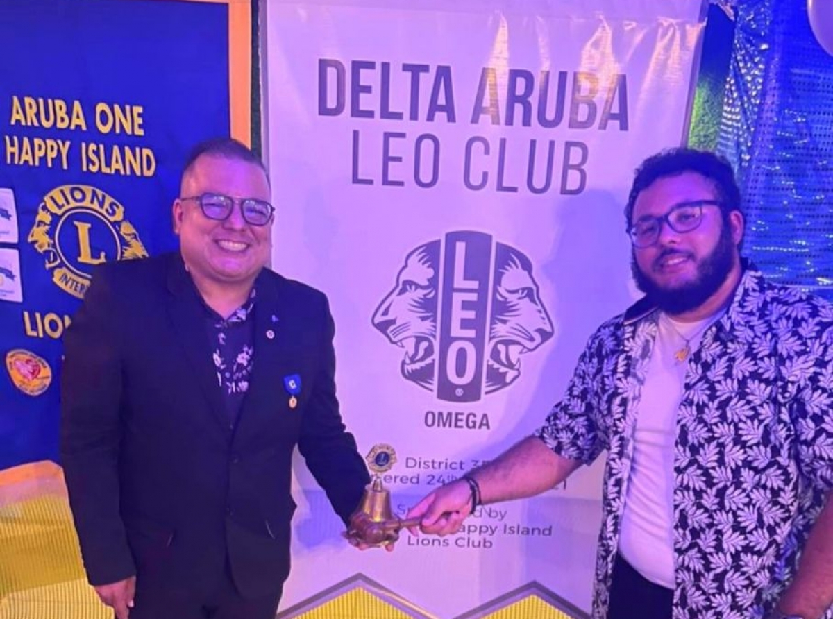 Leo Club Delta Aruba oficialmente funda y huramenta