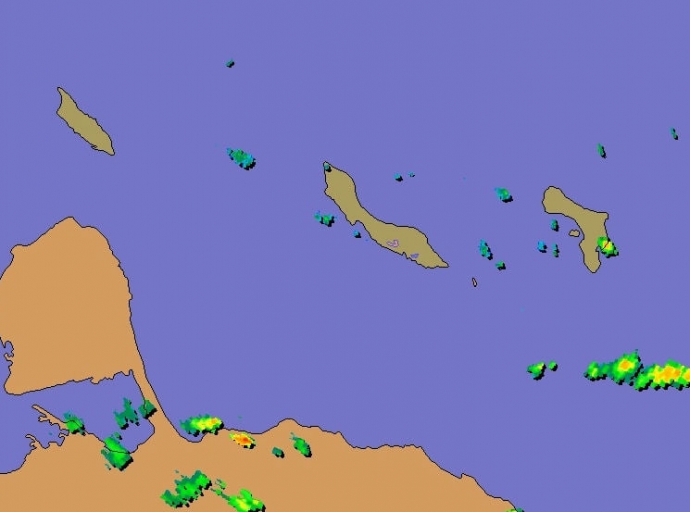 Ola tropical ta moviendo den parti oost di Caribe