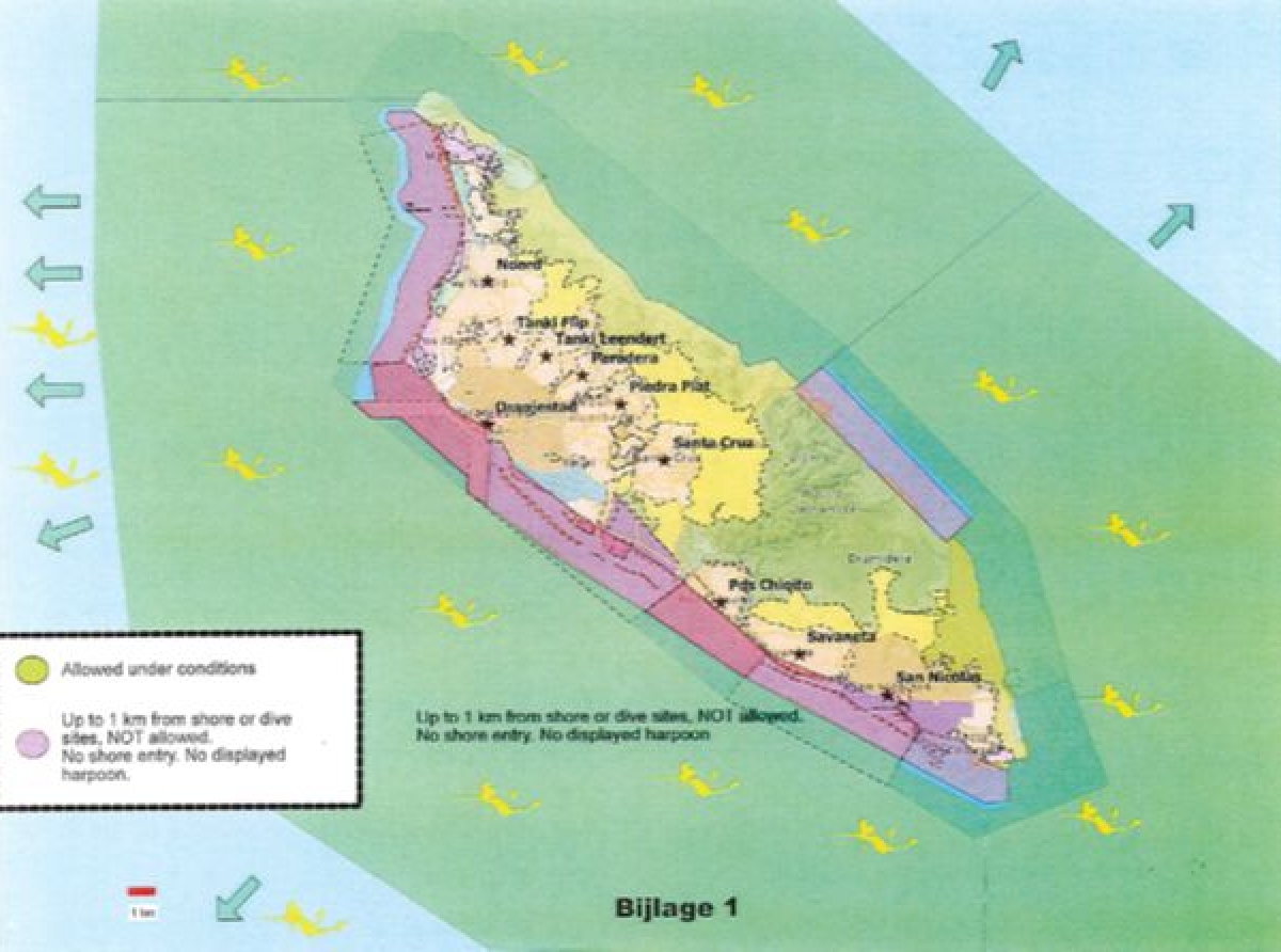 Guarda Costa lo controla riba lama pa tiramento di pisca