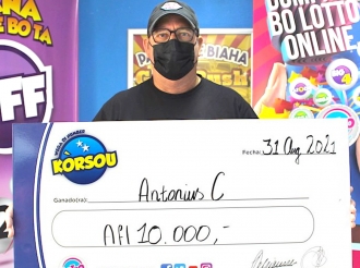 Antonius a gana bon placa cu Wega di Number Korsou