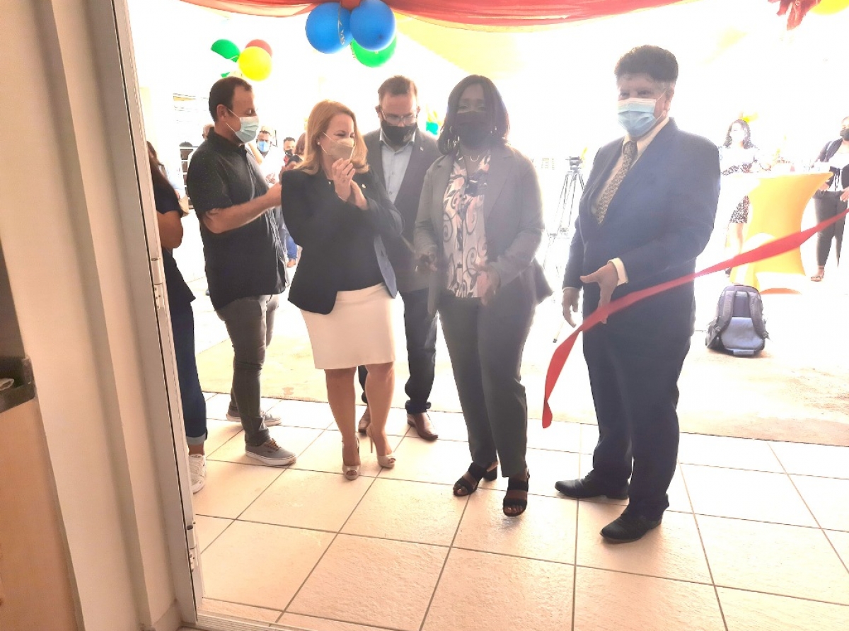 Inauguracion Centro di Cuido di Ambiente Feliz na San Nicolas