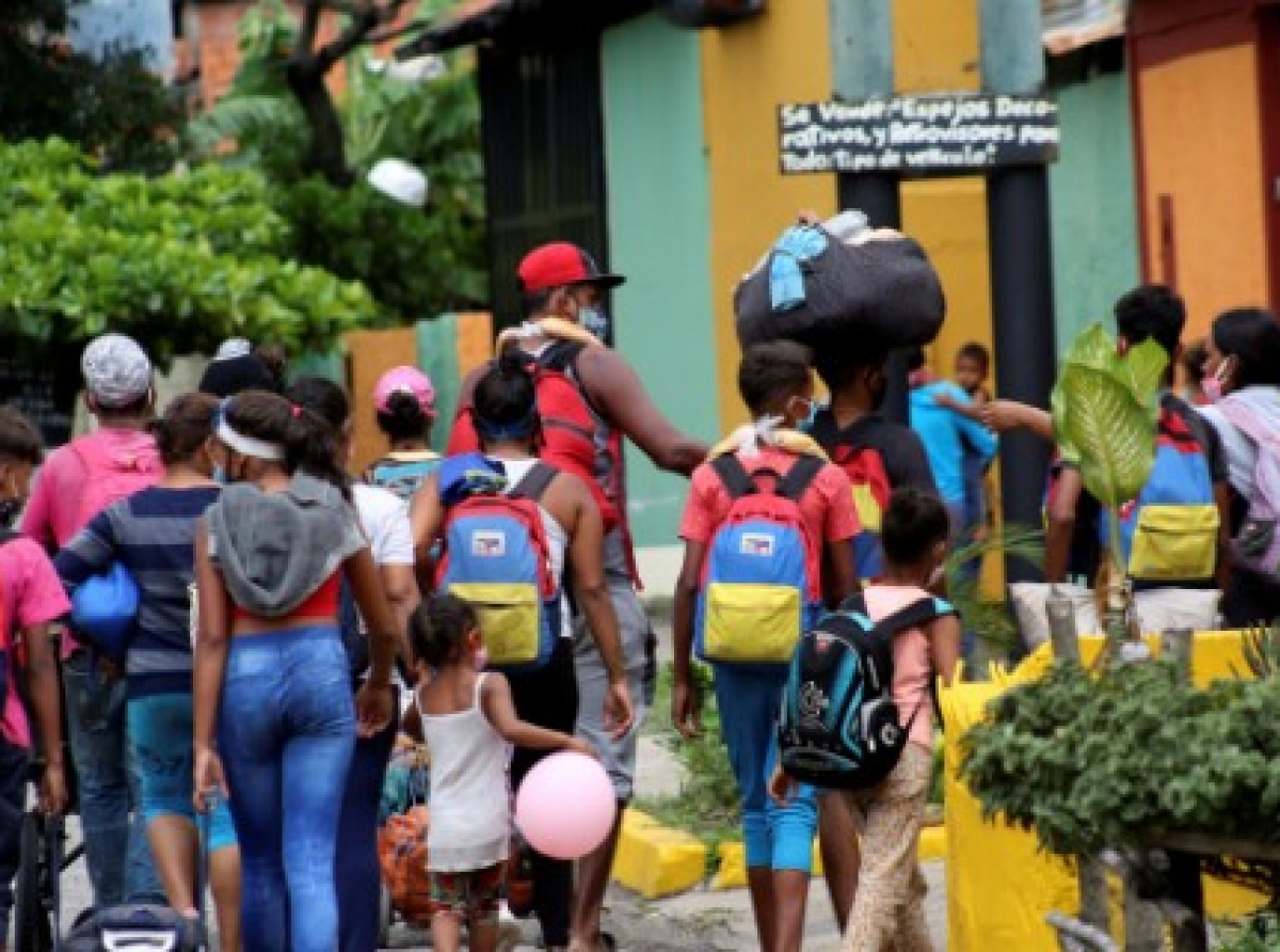 Nacionnan Uni a registra cu mas di seis miyon Venezolano a huy for di nan pais