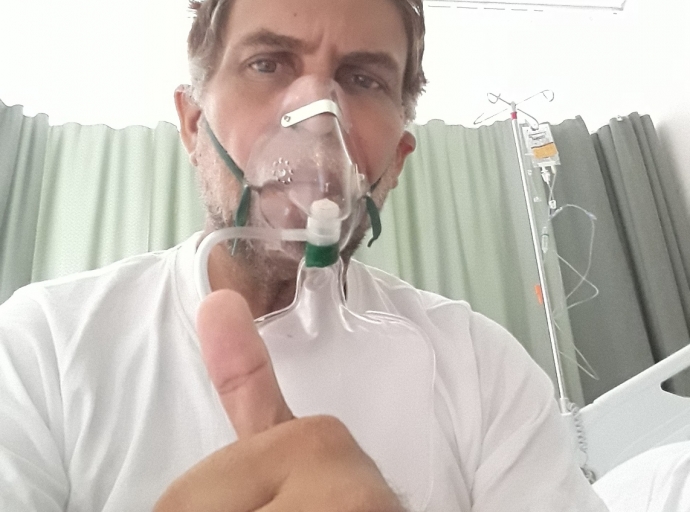 Locutor Marcos Bislip Jr. ta conta su experiencia cu Covid-19/ Variante Delta