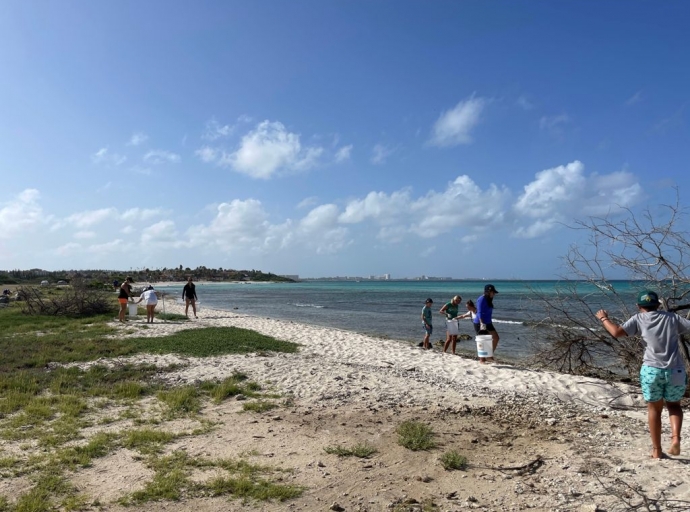 Participacion yen entusiasmo na Aruba den World Cleanup Day 2021