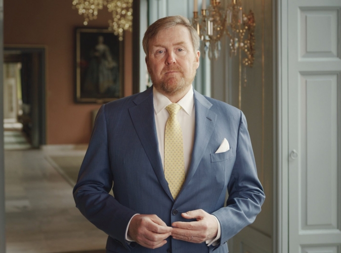 Rey Willem-Alexander a reuni cu Gobernador Boekhoudt