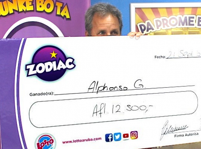 Alphonso a gana bon placa cu wega di Zodiac