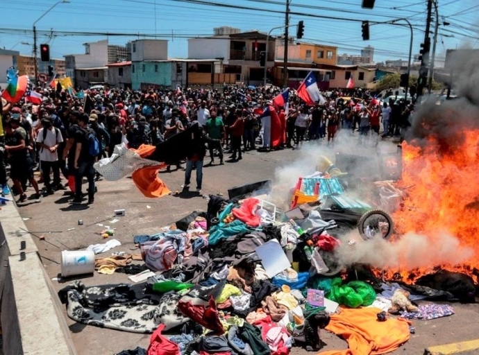 Pueblo di Chile a cuminza fada di e Venezolanonan
