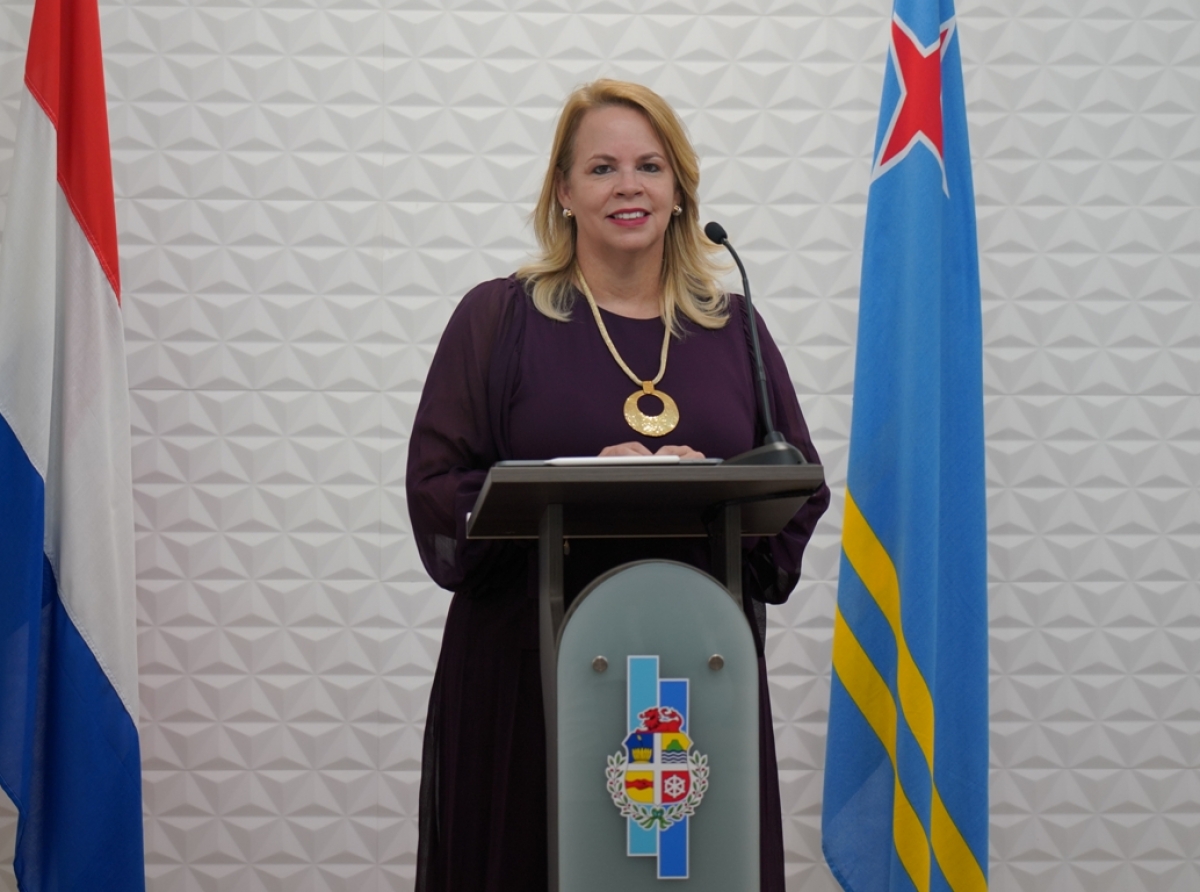 Prome Minister Evelyn Wever – Croes ta felicita Telearuba cu nan 58 aña di existencia