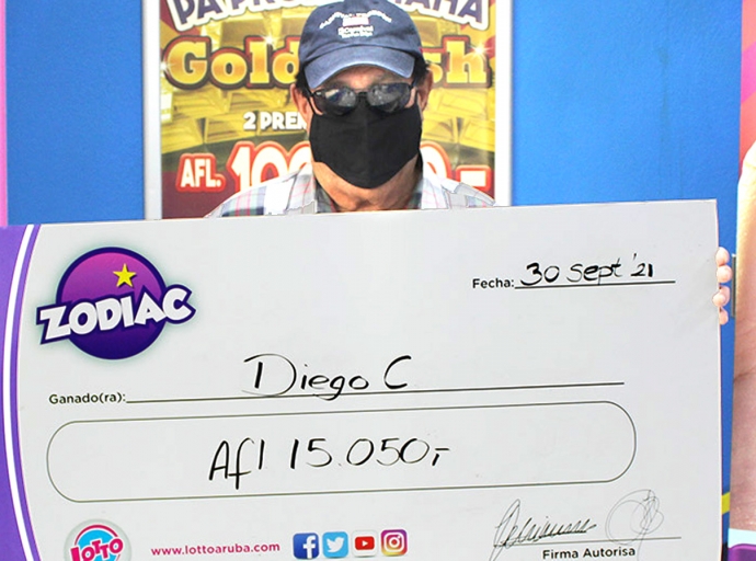 Diego a gana bon placa cu wega di Zodiac