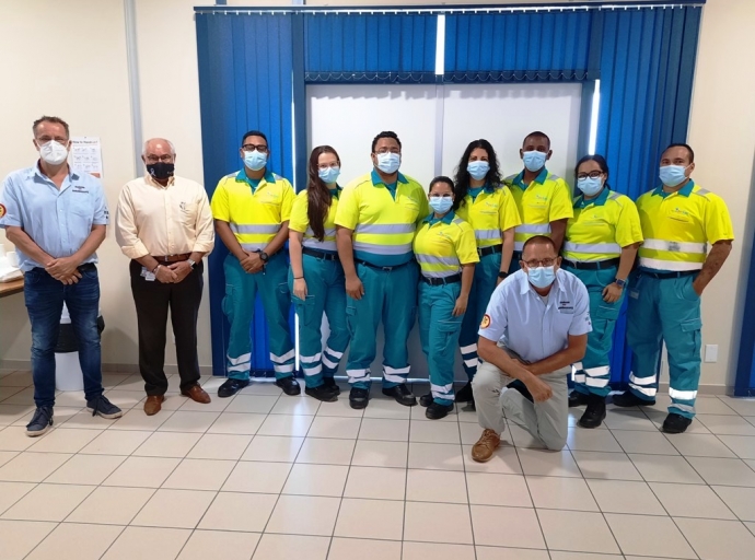Grupo nobo di Paramediconan hayando educacion avanza na Aruba