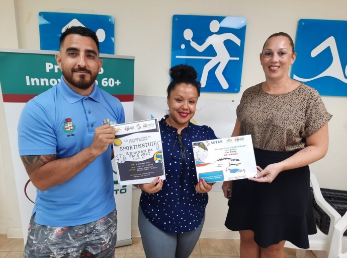 Rosa Leon ta anuncia varios actividad di Fundacion Movemiento ta Bida pa 60 plussers