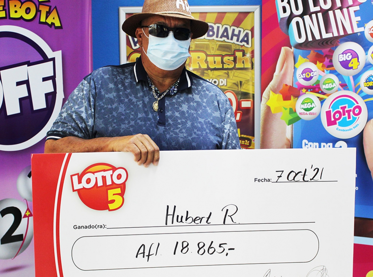 Un di esnan cu a gana 2ndo premio di Lotto 5 a cobra su premio