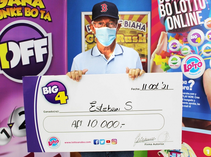Esteban a gana 10 mil cu wega di Big 4