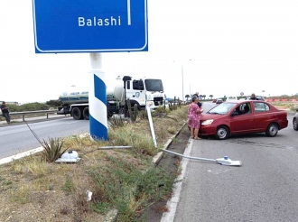 Accident ta pone cu awe lo bay cera parti di Green Corridor
