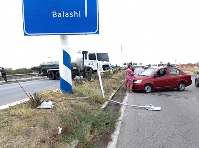 Accident ta pone cu awe lo bay cera parti di Green Corridor   