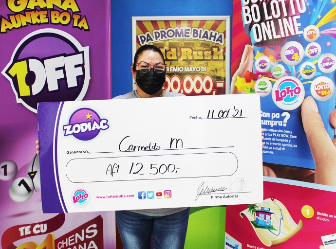 Carmelita a gana bon placa cu wega di Zodiac