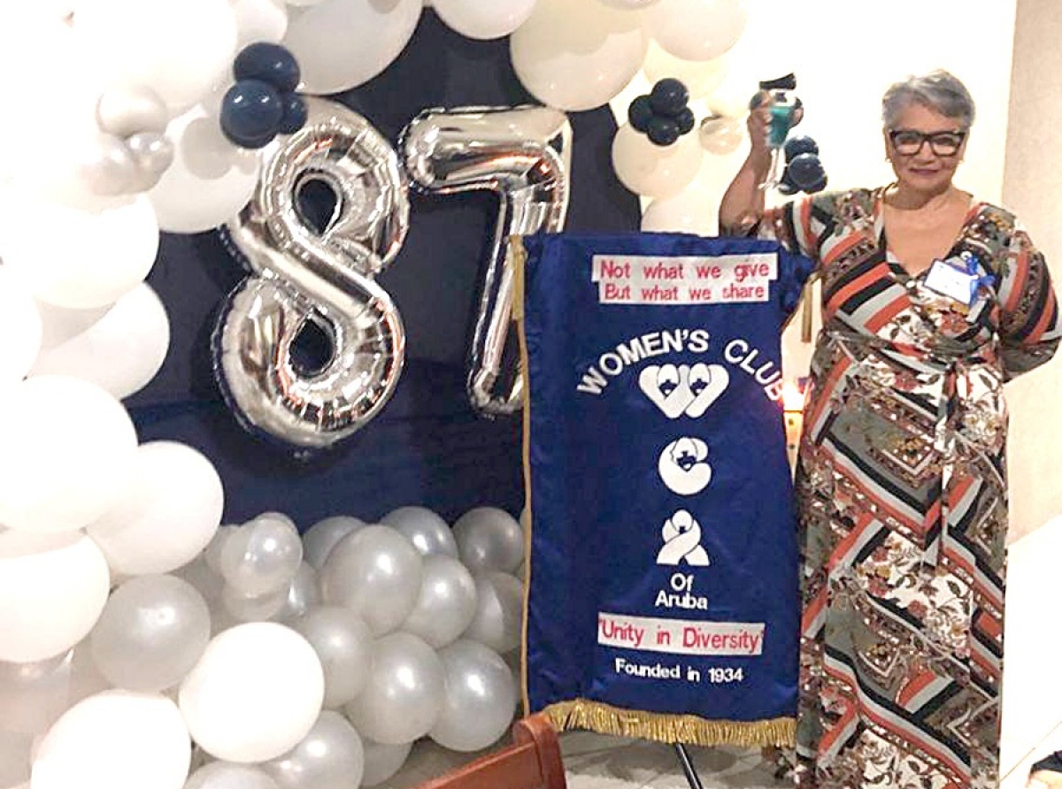 Women’s Club of Aruba a recorda y celebra su di 87 Aniversario