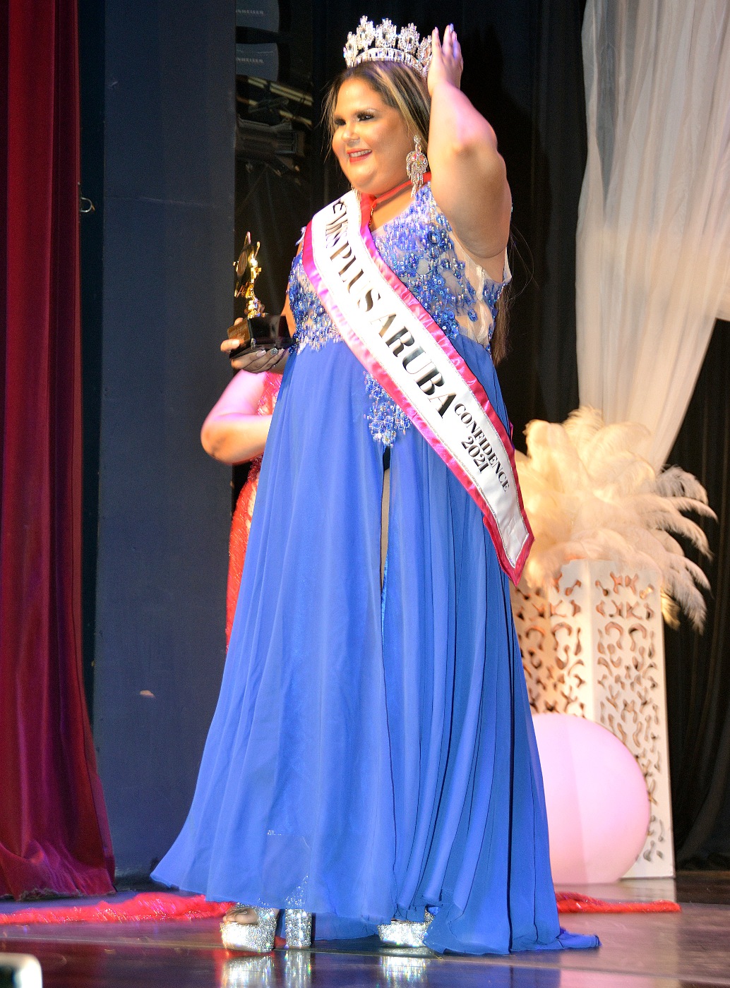 Joanna Dijkhoff a escogi como Miss Plus Aruba Confidence 2021