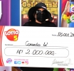 Despues di un siman porfin Cornelia a bay busca cu 2 miyon di Lotto 5