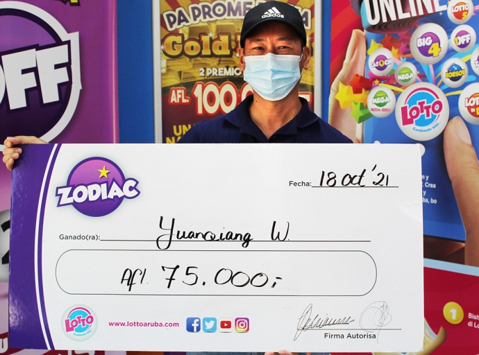 Yuanqiang a gana 75 mil cu wega di Zodiac