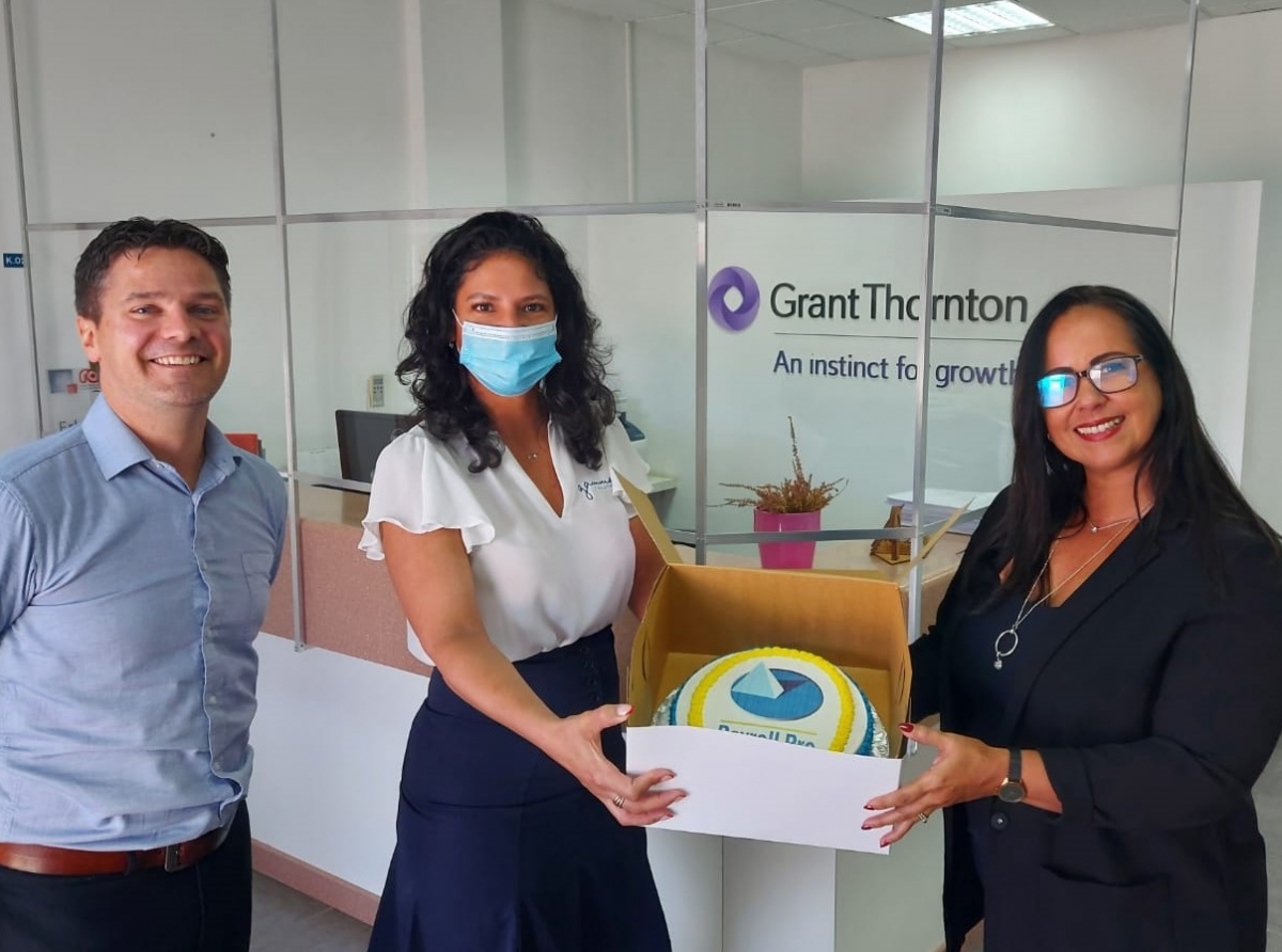 Grant Thornton Bonaire, cliente di Payroll Pro HRM pa mas cu 25 aña