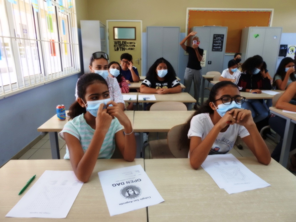 Exitoso opendag di Colegio San Agustin MAVO Diasabra ultimo